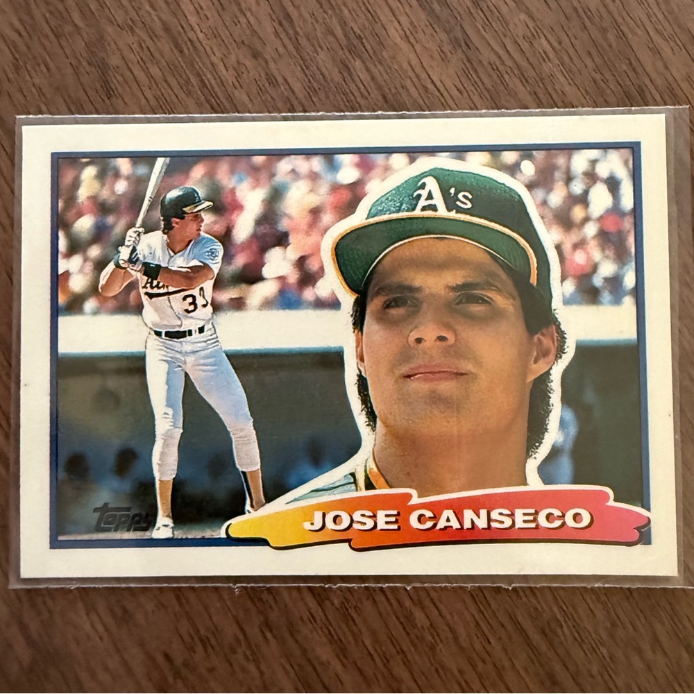 Topps Jose Canseco Baseball Card #13